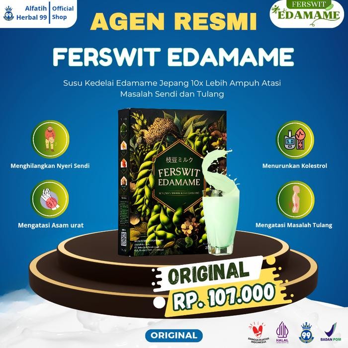 

Barbara.storee FERSWIT EDAMAME Susu Edamame Jepang 200gr Ampuh Mengatasi Masalah Sendi dan Tulang