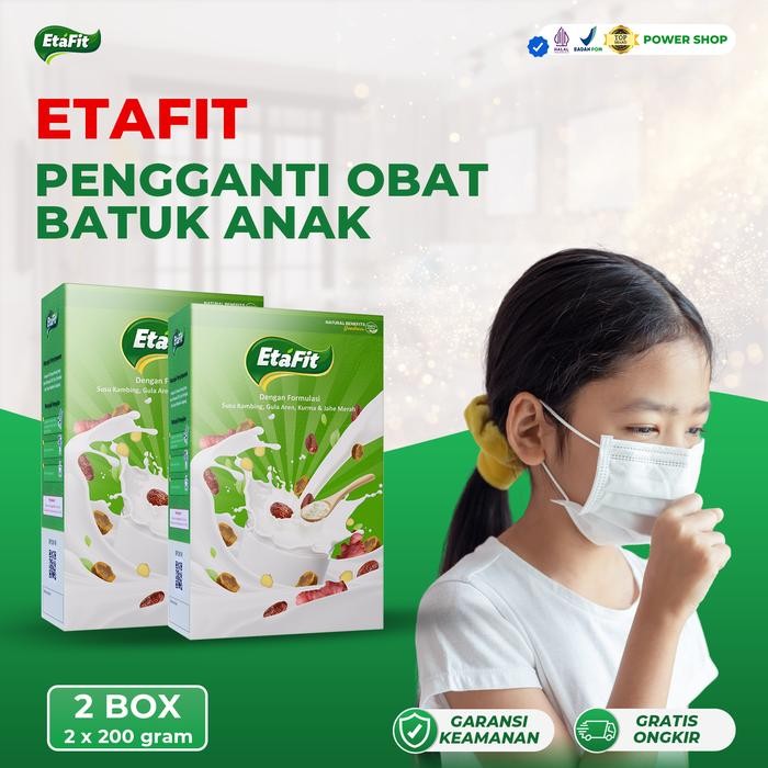 

Barbara.storee Etafit - 2 Box - Solusi Batuk Anak - Susu Kambing Etawa Bubuk Asli 100% Murni