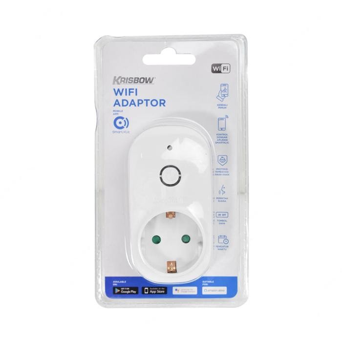 KRISBOW STEKER ADAPTOR WIFI 16A 250V