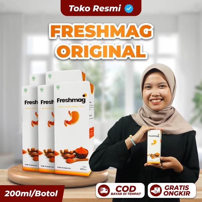 

Paket 5 Botol Madu Freshmag Original Bantu Redakan Keluhan Maag