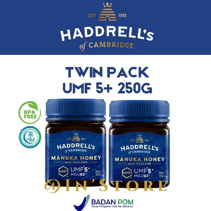 

Madu haddrells Manuka Honey UMF 5+ MGO 83+ 500 gr