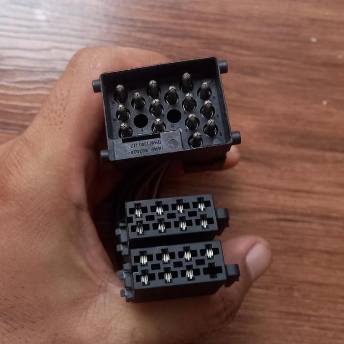 Soket kabel wiring audio becker original bmw e34 e36 e39 e46