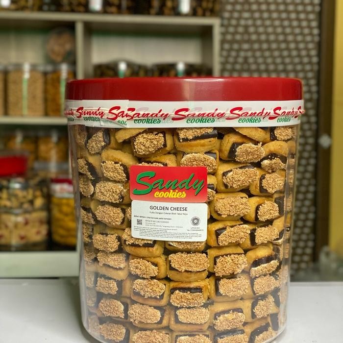 

Golden cheese 800ml sandy cookies spesial
