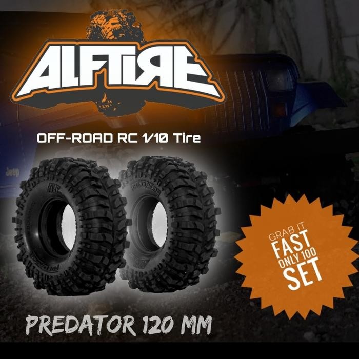 Ready JT Ban ALF rc adventure 120mm Predator