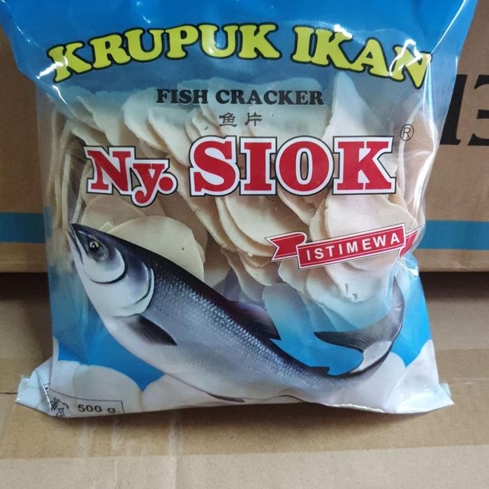 

SALE !!! KRUPUK IKAN NY SIOK 500GR READYY