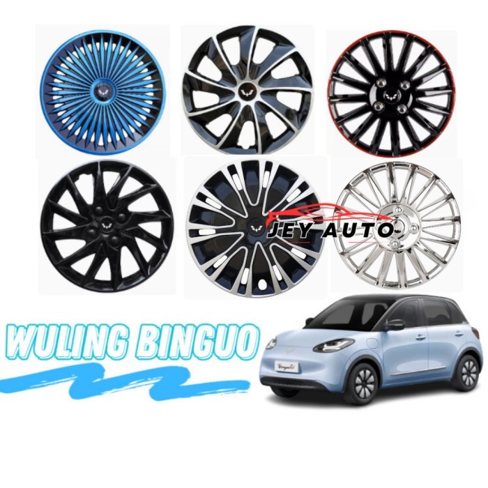 Dop Velg Wuling Binguo 15 inch / Cover Velg Bingo / Aksesoris Wuling binguo