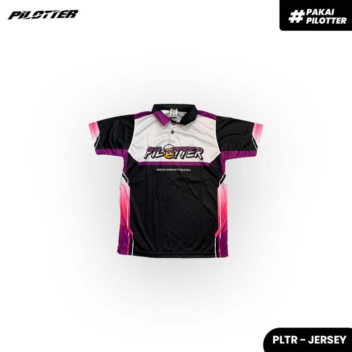 Jersey Pilotter Karyawan Tuhan Hitam Original Promo