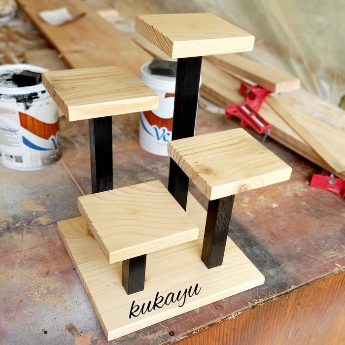 rak kaktus standing pot sukulen Kode 469