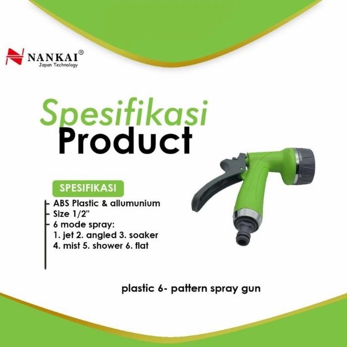 Nankai Alat Semprotan Air / Hose Nozzle / Semprot Tanaman Mobil