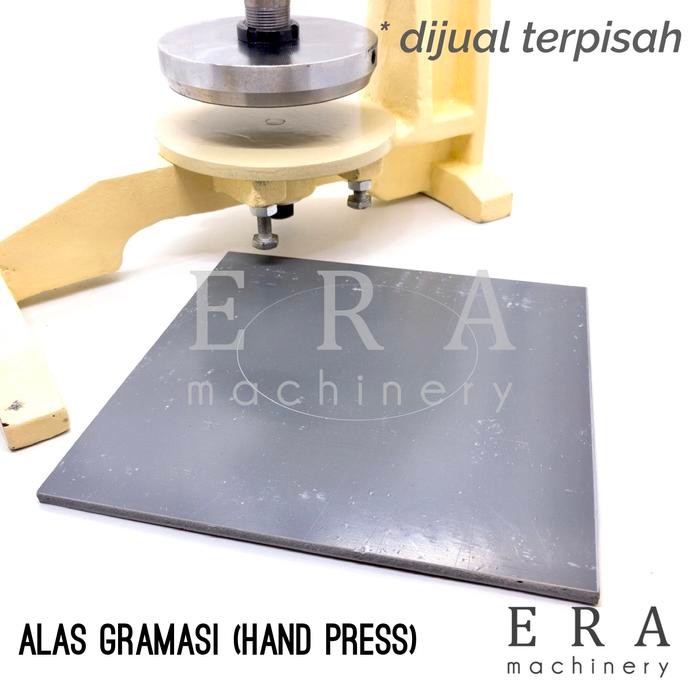 

Alas Tatakan Mesin Potong Gramasi Hand Press Punch Cutter Mechanical Sample Tekstil GSM