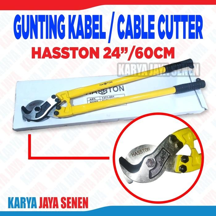 

HASSTON Gunting kabel 24 inch / Cable Cutter Panjang 60cm
