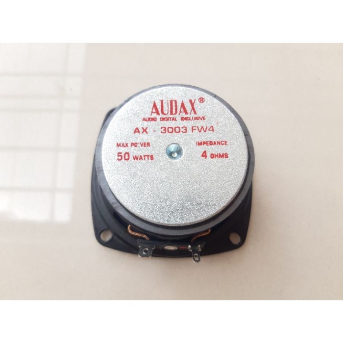 (Expert) SPEAKER 3 INCH WOOFER AUDAX 50WATT 4OHM SPEAKER 3IN 3" 3INCH
