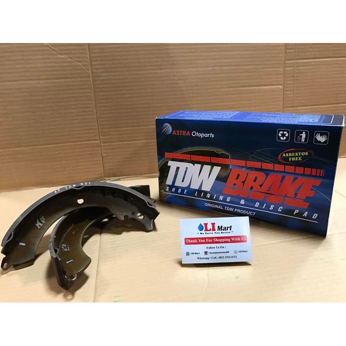 Kampas Rem / Kampas Rem Belakang Toyota Rush Daihatsu Terios