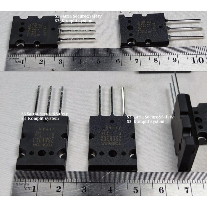 (Expert) Toshiba 2SA1943 2SC5200 TR 2 SA 1943 SC 5200 A1943 C5200 SA1943 SC5200