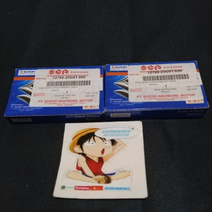 Rantai Rante Keteng Satria Fu 150 Original Thailand