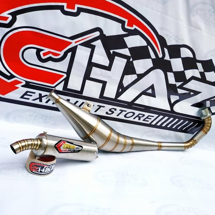 Knalpot Racing Satria Hiu - Satria 2 Tak Stainless