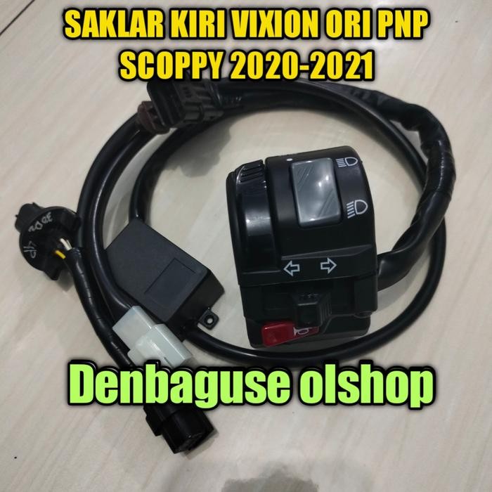 Saklar Kiri Vixion Ori Pnp Ke Honda Scoopy 2020 2021