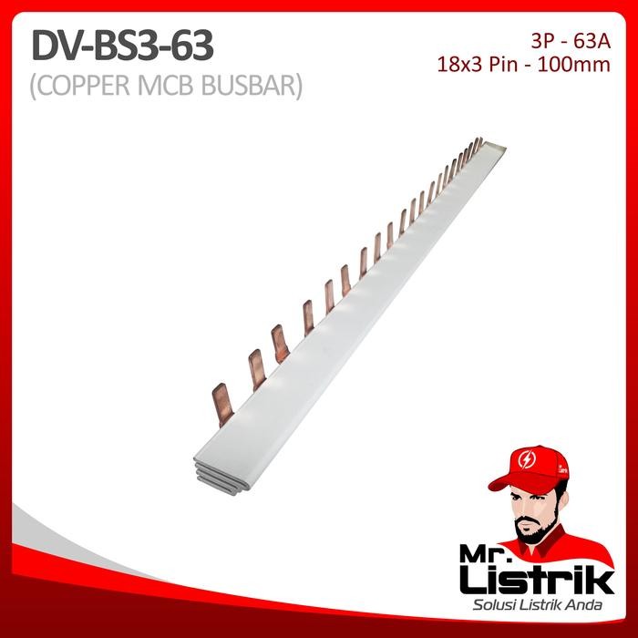 Busbar Sisir Mcb 3 Phase Sisir Mcb 3 Phase 63A