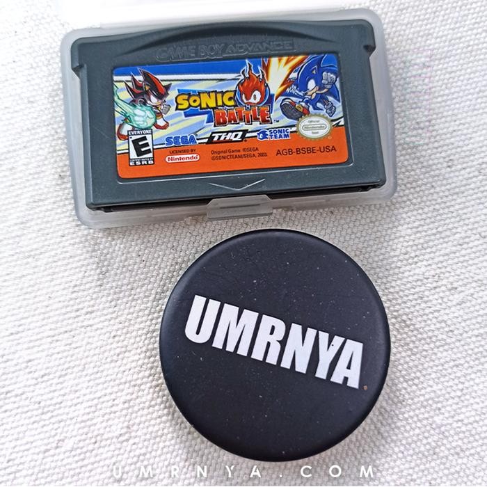 Kaset Original Sonic Battle Nintendo USA Sonik GameBoy Advance GBA SP