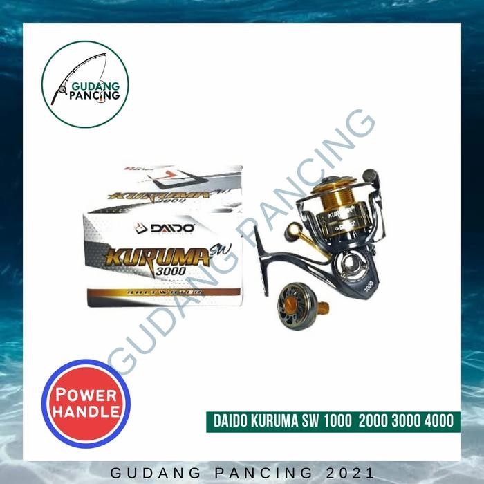 Reel Daido Kuruma 1000 2000 3000 4000 Sw