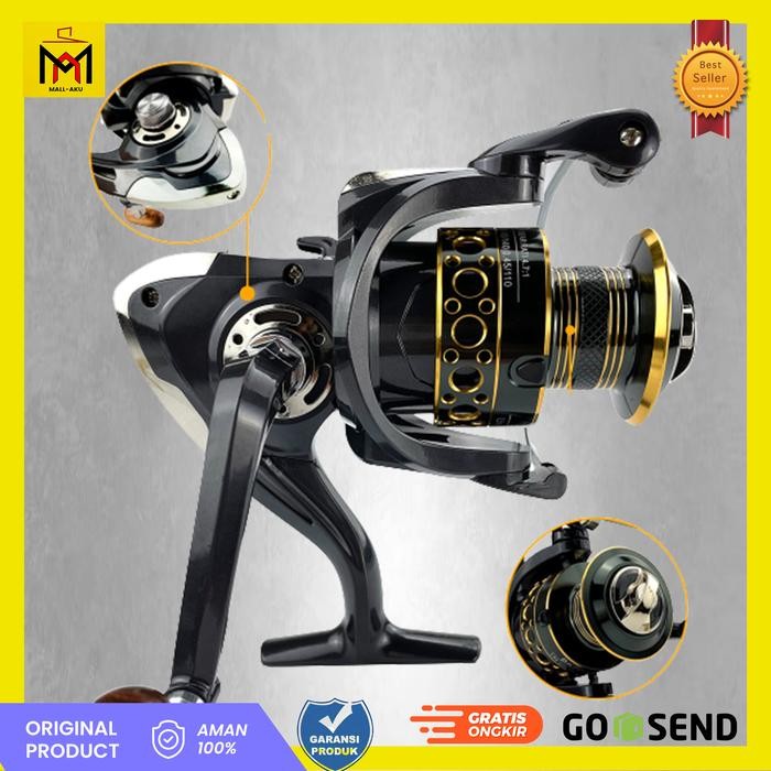 Ghotda Bk4000 Reel Pancing Spinning Fishing 5.2:1 Ball Bearing 13