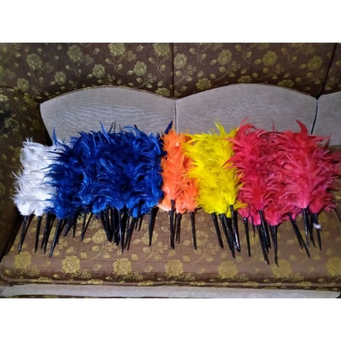 (Expert) FAVORITE Bulu aksesoris topi mayoret/ drumband ukuran 30cm