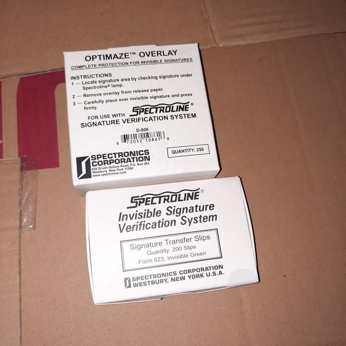 

Product Laris Spectroline + Overlay (1 Set)