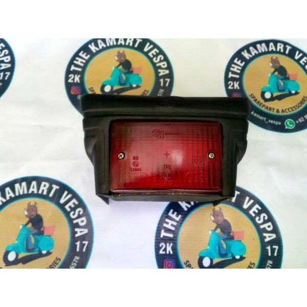 Diskon Bemper Belakang Vespa Sr Bologna Untuk Vespa Pxseries-Excel-Spartan