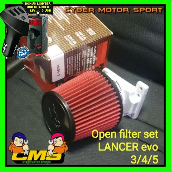 Opern Filter Set Lancer. Filter Udara Lancer Evo 3. Lancer Evo 4. Lancer Evo 5. Paket Filter Lancer
