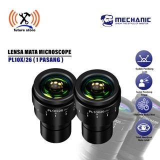 

Termurah Mechanic Pl10X/26 Lensa Mata Microscope ( 1 Pasang ) Original - Lens Eyepiece Microscope Pl