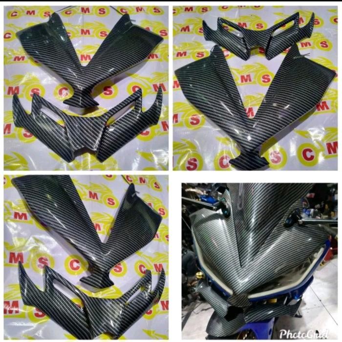 cover lampu depan yamaha R15 v2 2item/ winglet