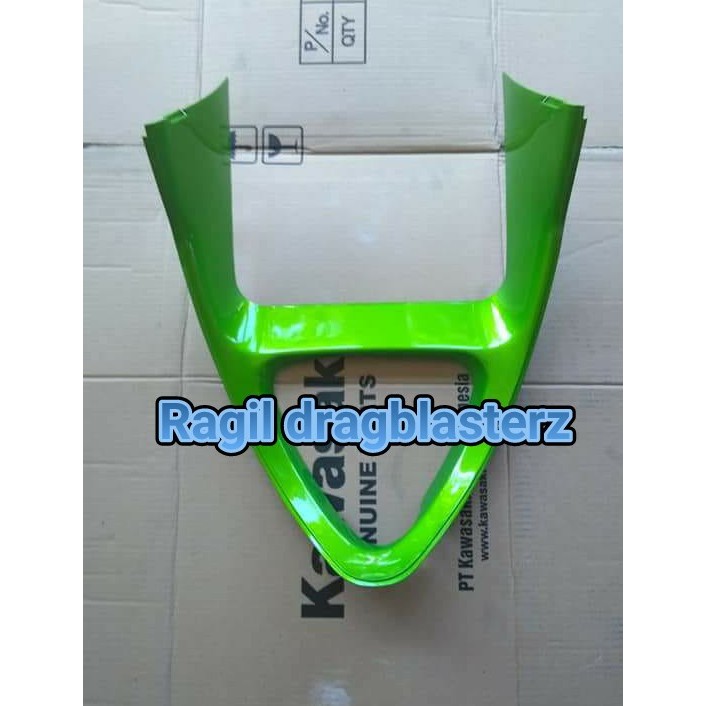 Vgrill ninja rr old fairing tengah ninja rr old hijau metalik original