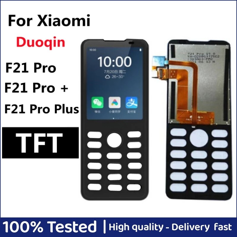 2.8” For Xiaomi Duoqin F21 Pro LCD Display Screen Touch Panel Screen Digitizer For Qin F21 Pro Plus 