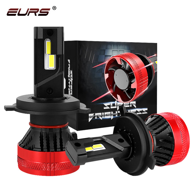 EURS 2PCS H4 H7 110w F5 Led Headlight H11 Bulb H3 9005 9006 LED H8