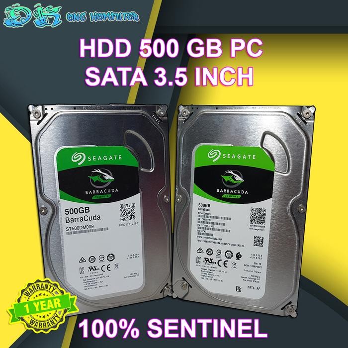 [Expert] Hdd PC 500gb sata seagate garansi