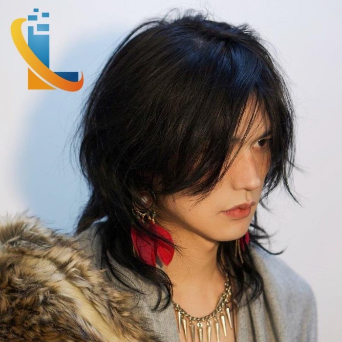 PREMIUM wig rambut pria rambut palsu cowok wik rambut pria keren rambut palsu