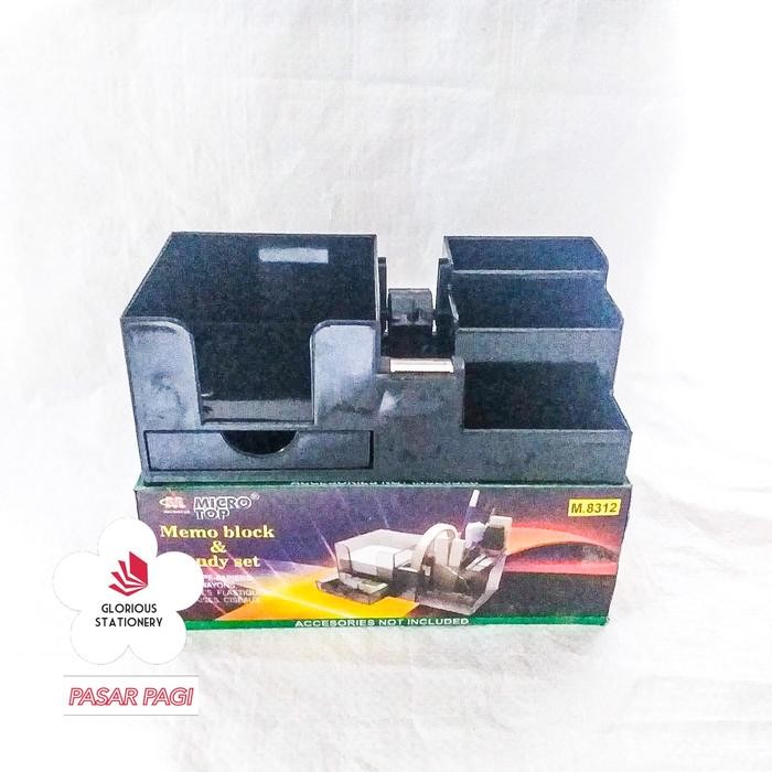 

Memo Block & udy Set / Tempat Pensil Meja
