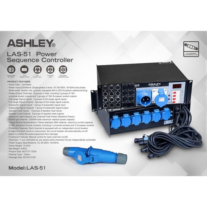 Power Sequence Controller Ashley Las 51 Garansi