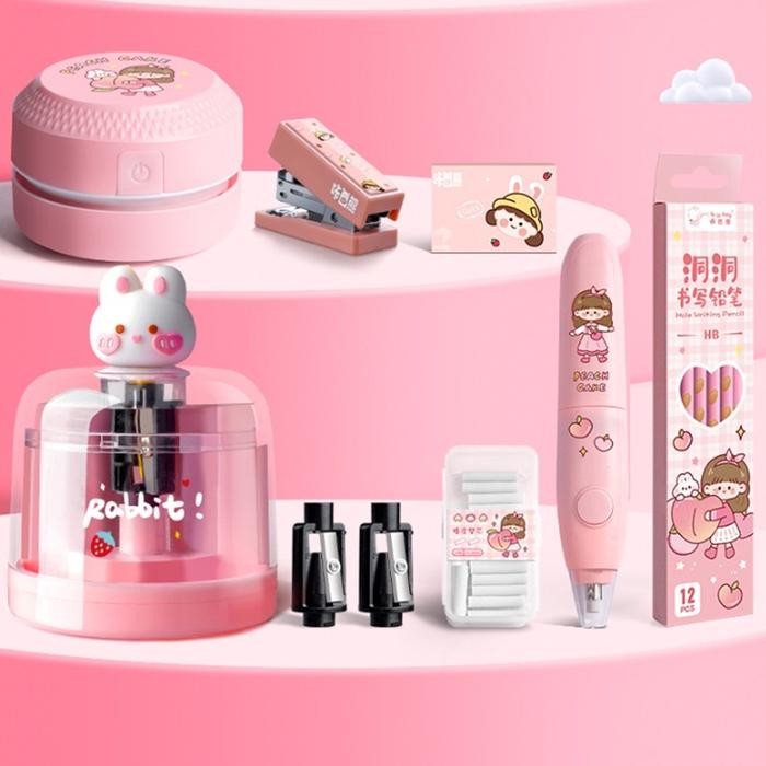 

[Deli Atk] Penghapus Elektrik Set Electric Stationery Rautan Anak Elektrik