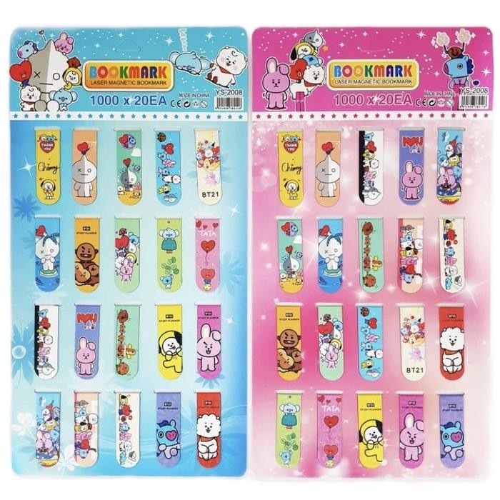 

12pcs Pems Buku Magnet, Mudah Digunakan dan Tidak Merk Halaman Buku