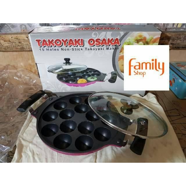 

Cetakan Loyang Takoyaki / Kue Cubit / Kue Telor / Poffertjes Maker Gratis Ongkir