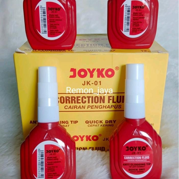 

12 pcs tip ex JK01 / Tipex Cair Alat koreksi Alat Tulis Perlengkapan Sekolah