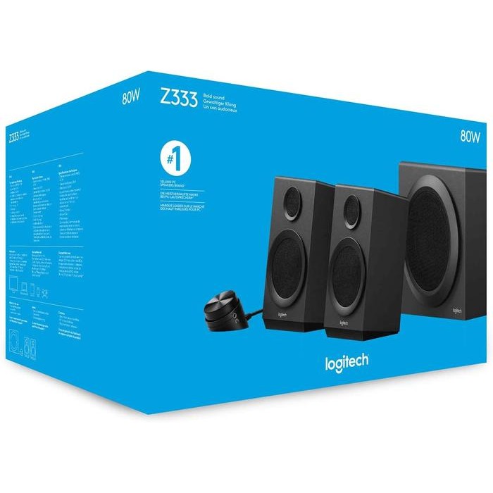 Speaker Logite Z333 Subwofer 2.1 Speakers