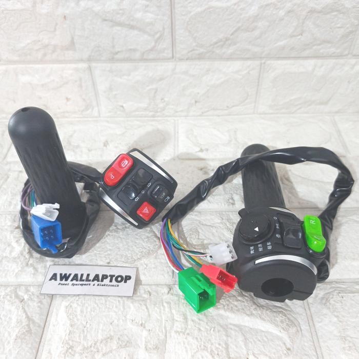 Gas Motor Listrik Throttle Tombol Motor Handle Gas Trottle