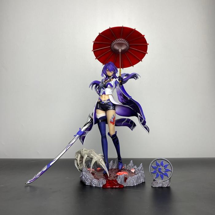 [ Foto Asli ] Statue Honkai: Star Rail Raiden Bosenmori Mei Acheron 30cm Figure Anime