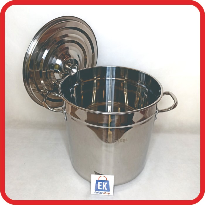 PANCI STAINLESS 30CM KIMITSU DANDANG STAINLESS STEEL PANCI STAINLESS STEEL TEBAL PANCI DANDANG