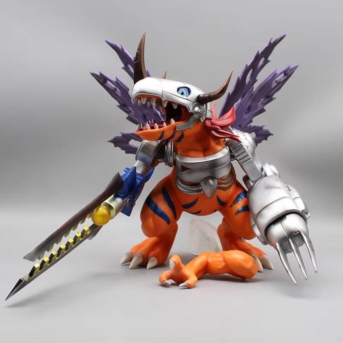 MetalGreymon Mecha Tyrannosaurus Digimon 26cm Action Figure D-FGA472