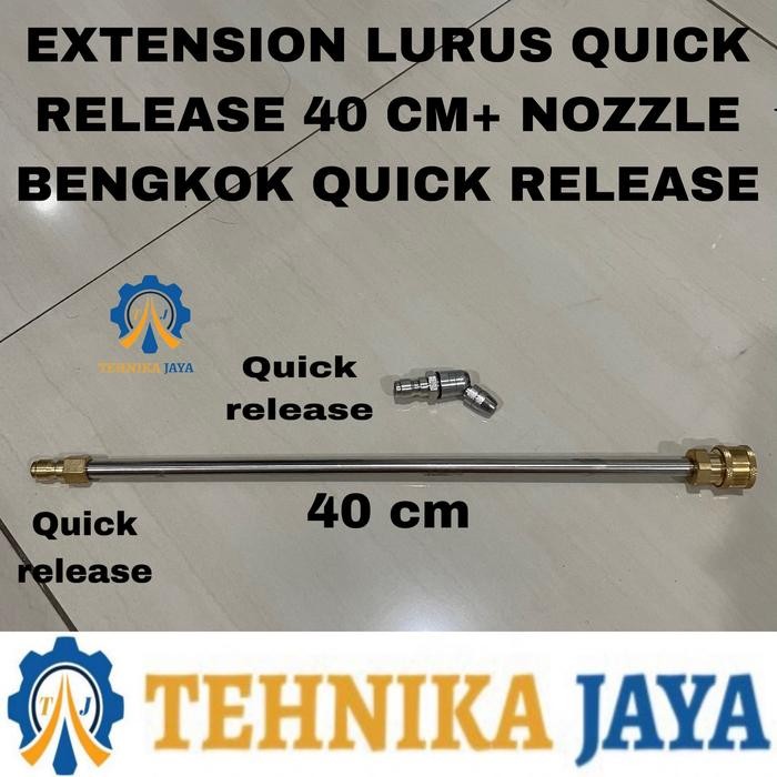 QUICK RELEASE PIPE EXTENSION + NOZZLE AC QUICK RELEASE