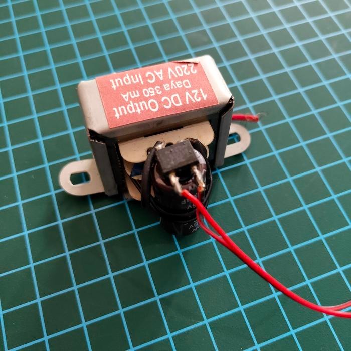 Rakitan Power Supply 12V Input 220V Output 12V 350Ma Universal