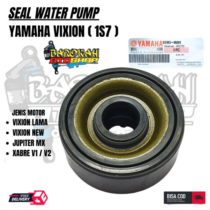 Paket Komplit Kipas Waterpump Vixion Jupiter Mx Seal + Kipas + Bearing 6000 Jupiter Mx New 135 / Mx